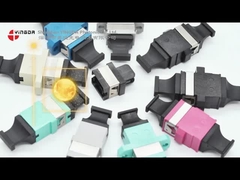 کوپلر آداپتور فیبر نوری MPO MTP 12 فیبر OM4 برای سیستم وصله مرکز داده