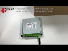 1x8 کیست جدا کننده PLC فیبر نوری ISO با کانکتور SC APC