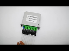 کاسه PLC قطعات نوری با دم خرگوش 1x8 PLC متوازن نوع SC APC LGX Splitter Box