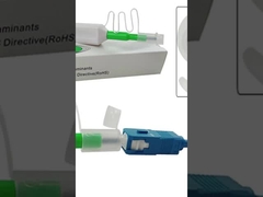 ST FC LC SC 2.5mm اتصال فیبر نوری قلم تمیز کننده انتهای صورت، یک کلیک پاک کننده قلم 800 بار