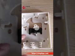 FTB86Y 2 Port SC FTTH Outlet دیوار UL94V0 ضد شعله