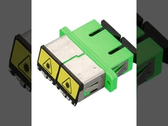 آداپتور فیبر نوری فلزی SC/APC به SC/APC Simplex Duplex OS2 حالت تک با فلنج