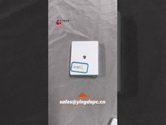 FTB86L SC LC خروجی دیواره فیبر نوری برای داخل کاسه اسپلیس سفید ABS