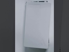 جعبه انتهای فیبر نوری FTTH ABS White 4fibers برای کابل قطره صاف در داخل خانه