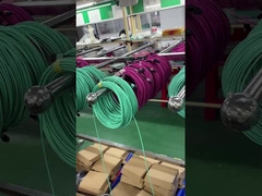 MPO 8 LC 3 MTP MPO کابل پیچ سیم با QSFP SR4 فرستنده های نوری