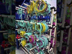 کابل فیبر نوری چند هسته ای ینگدا با کانکتور MPO MTP با چگالی بالا برای انتقال سریع داده