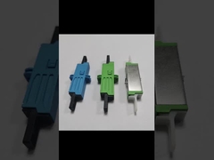 آداپتور فیبر نوری E2000 RM پوسته فلزی بدون فلنج برای قفسه ODF