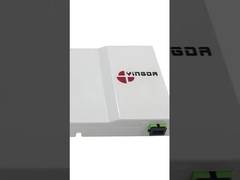 1 آداپتور SC سوکت دیوار فیبر برای ساختمان هوشمند، جعبه پایان فیبر نوری