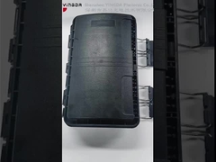 جعبه اتصال کابل فیبر PP + GF ضد آب 290 * 190 * 110 میلی‌متر ظرفیت 24 هسته