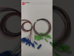 SC APC Fiber Optical Pigtails LSZH 900um SM Ceramic Ferrule For Splitter Box