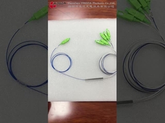 قیمت کارخانه FTTH عدم تعادل 1 * 5 نوع کوچک PLC Splitter SC کانکتور فیبر نوری برق مخابراتی برای