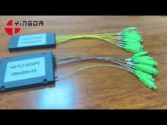 ماژول تقسیم کننده PLC فیبر نوری ABS با کابل SC APC 0.9 میلی متری