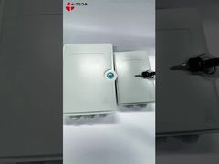 جعبه تقسیم فیبر نوری IP65 در فضای باز پلاستیکی 2 پورت پلیمر مواد پلاستیکی مصنوعی