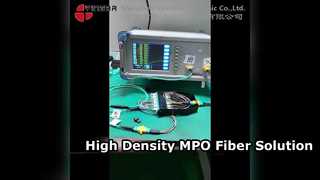 12 Core MPO به LC Breakout Cable برای مراکز داده