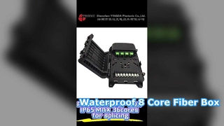 راه حل بادوام 8 هسته ای FTTH Splitter Box IP65