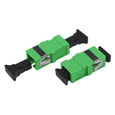 خرید آداپتور فیبر نوری Simplex SC فلنج کوتاه فلنج حالت تک حالت بدون اتصال پلاستیکی فلنج تولید آنلاین