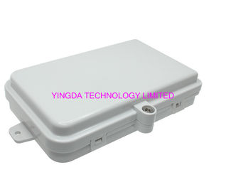 خرید جعبه پایانه فیبر نوری فضای باز 4 هسته ای FTTH 1:4 Splitter SC دیوار پایه ضد آب تولید آنلاین