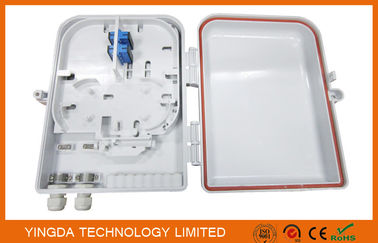 خرید در فضای باز iIP68 16 پورت فیبر نوری کابل PLC Splitter DistributionTermination جعبه سفید پلاستیکی تولید آنلاین