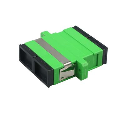 خرید اتصال فیبر پلاستیکی کوپلر آداپتور SC به SC Duplex SM MM با فلنج تولید آنلاین