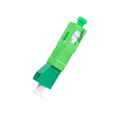 خرید آداپتور اتصال فیبر FTTH Hybird تک حالته SC/APC نر به LC/APC Female 9/125um تولید آنلاین