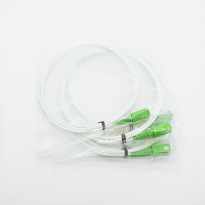 خرید کابل فیبر نوری Pigtail SC APC Single Mode Simplex 3mm White G657A2 LSZH تولید آنلاین