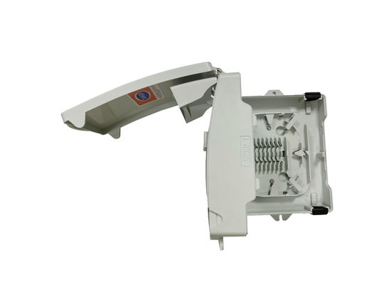 خرید جعبه پایانی فیبر نوری 8 پورت ABS PC Direct-Through FTTH Indoor NAP تولید آنلاین