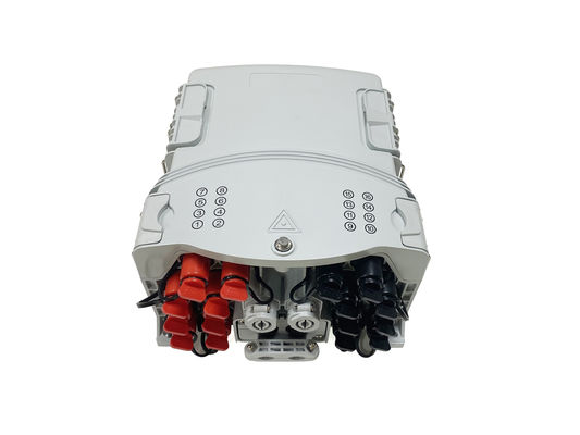 خرید 16 پورت Mini Sc Connector فیبر نوری Splitter Box Abs Pc برای شبکه در فضای باز Ip65 ستون نصب شده تولید آنلاین