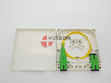 خرید جعبه فیکسچر فیبر نوری با SC / APC Pigtails و آداپتورهای ضد آتش ضد UV تولید آنلاین