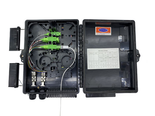 خرید قطب FTTH نصب شده در خارج از خانه IP65 فیبر نوری تقسیم کننده جعبه قطب فلات تولید آنلاین