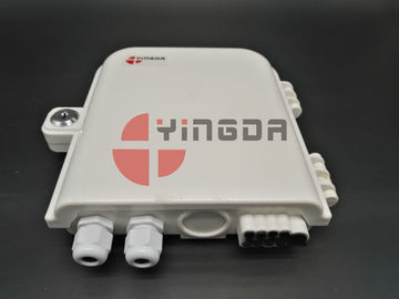 خرید 8 بنادر در فضای باز FTTH فیبر نوری جعبه شکاف برای 1x8 مینی ماژول PLC splitter FDB0208B تولید آنلاین