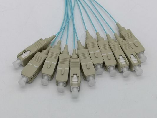 خرید LC/SC/ST/FC/LSH Pigtail فیبر نوری با قابلیت تبادل و ثبات خوب تولید آنلاین