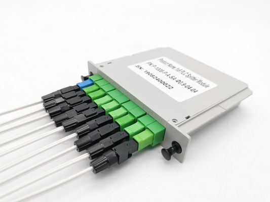 خرید کاسه PLC قطعات نوری با دم خرگوش 1x8 PLC متوازن نوع SC APC LGX Splitter Box تولید آنلاین