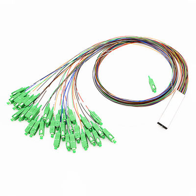 خرید ODN Splitter Optical Fiber PLC Splitter 1x32 با کانکتور SC بافرهای محکم PON XGPON تولید آنلاین