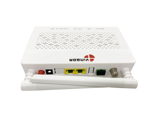 خرید واحد شبکه نوری XPON OLT 10W 1GE 1FE CATV WIFI ABS Case تولید آنلاین