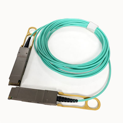 خرید کابل AOC 40Gbps نرخ انتقال اترنت با ماژول نوری OM3 3mm تولید آنلاین