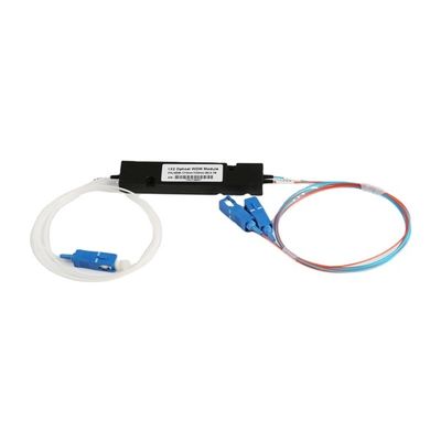 خرید ماژول ABS WDM FWDM کوپلر 1 * 2 با کانکتور SC UPC 0.9MM کابل تولید آنلاین