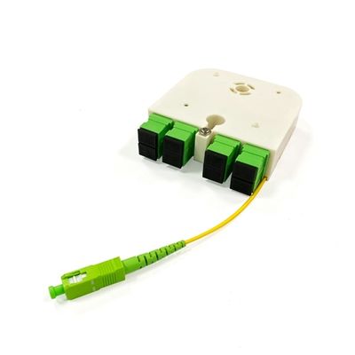 خرید Manufacture Price  FTTH 1x8 SC/APC Mini Cassette Fiber Optic PLC Splitter  Wave length 1260-1650nm for Custom network solutions تولید آنلاین