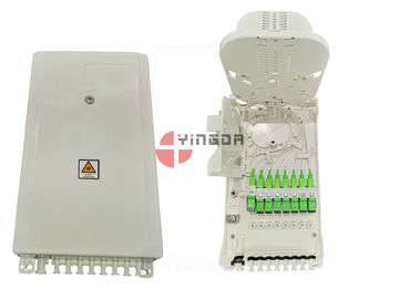 خرید IP54 جعبه خروجی فیبر در فضای باز، جعبه فیکسچر فیبر دیواری برای کابل قطره FTTH تولید آنلاین