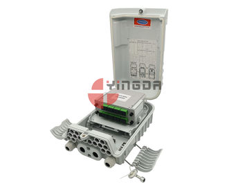 خرید 16 پورت های فیبر نوری فیبر نوری فیبر نوری IP66 برای FTTH Nap Caja Terminal Gray تولید آنلاین