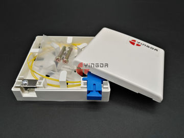 خرید 1 Port PP Ftth فیبر نوری جعبه ختم SC UPC سوکت پانل با گیره فلزی کابل تولید آنلاین