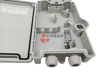 خرید پیک نیک Caja Terminal فیبر نوری Splitter Box بیرونی پلاستیکی ضد آب 2 کابل های غشاء تولید آنلاین