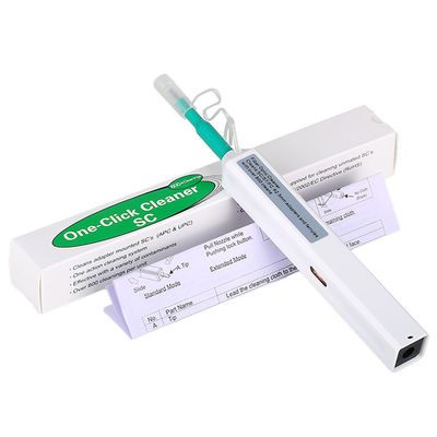 خرید قلم تمیز کننده انتهای صورت اتصال دهنده فیبر نوری ST FC LC SC 2.5 میلی متر ، قلم تمیز کننده با یک کلیک 800 بار تولید آنلاین