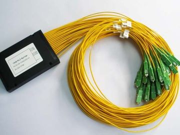 خرید ماژول مینی ماژول LAN / WAN فیبر نوری PLC Splitter 0.9 میلی متر بدون اتصال با اتصال SC / UPC تولید آنلاین