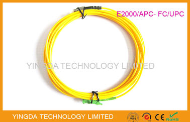خرید 100٪ کارخانه Telecom FTTH E2000 / APC - MU FC LC کابل فیبر نوری پچ تولید آنلاین