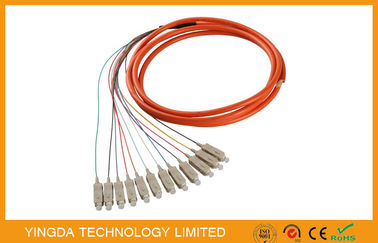 خرید چند مدل MM SC / PC فیبر نوری Pigtail simplex Bundle Fanout 850nm تولید آنلاین