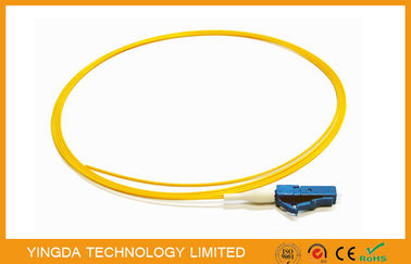 خرید LC SM LSZH فیبر نوری Pigtail 900um سفید 1.5M UPC لهستانی، Single Mode فیبر Pigtails تولید آنلاین