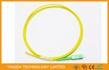 خرید سیمپلکس یا دوپلکس فیبر نوری Pigtail Sc / Apc ، Odf فیبر نوری پیچ کابل 2mm 1m تولید آنلاین