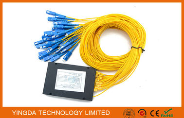 خرید ODN فیبر نوری PLC Splitter 1x32 Tight Buffer White Hytrel 0.9mm LSZH تولید آنلاین