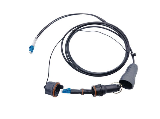 خرید جامپر فیبر نوری IP67 FTTA ضد آب 4.8mm G657A2 RRH تولید آنلاین