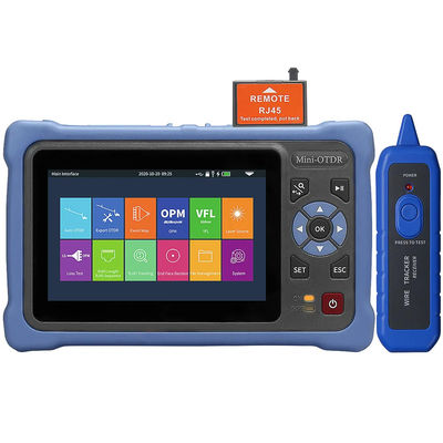 کیت ابزار فیبر OTDR تست کننده فیبر نوری 1310/1550nm 26/24dB محدوده تست 500m-100Km